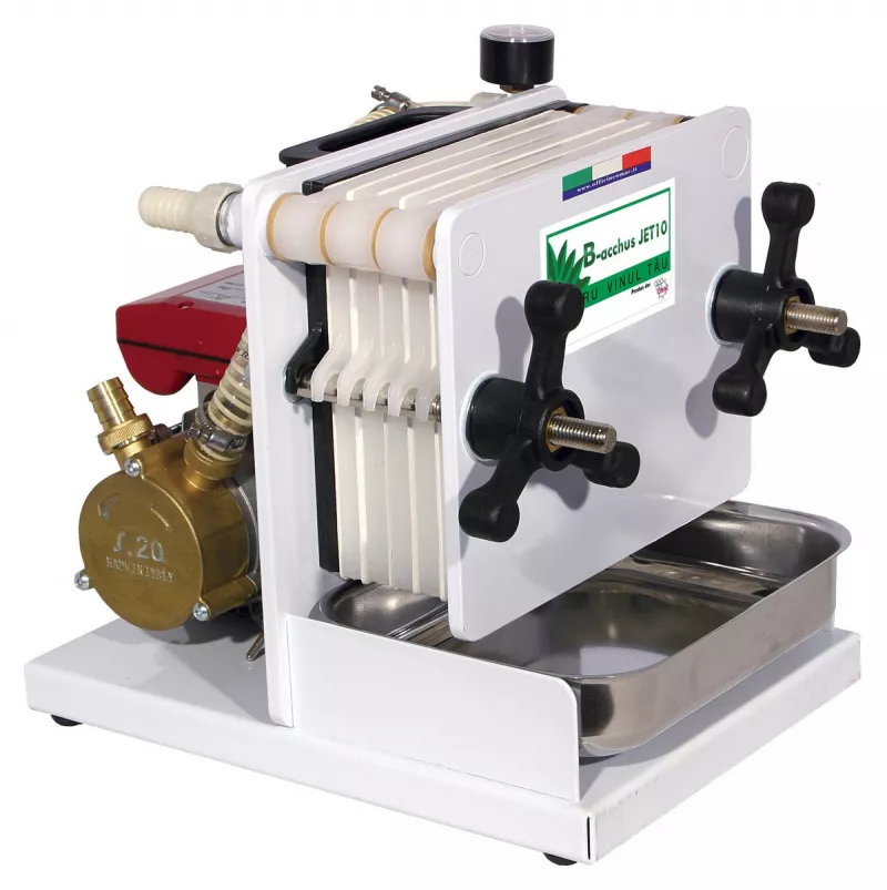 Filtru vin - Aparat filtrare vin cu 10 placi 20×20, B-acchus.JET10