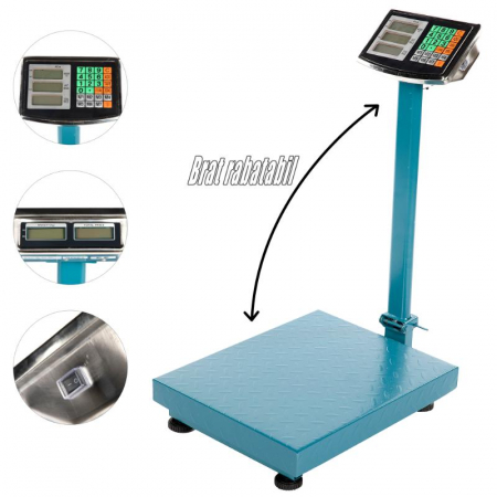 Cantare - Cantar electronic Micul Fermier 300Kg afisaj dublu brat