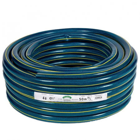 Furtune, banda picurare si accesorii - Furtun BLUEBOS PLUS 1" 50m 4 straturi clasa 3 rezistenta