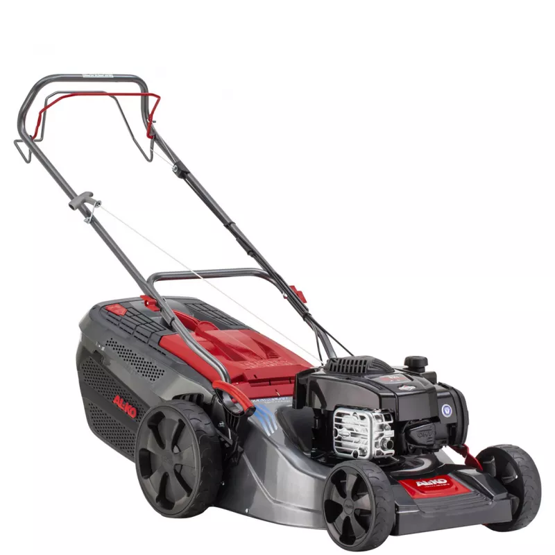 Masini de tuns gazonul - Masina tuns gazon, pe benzina, cu autopropulsie AL-KO Highline 46.3 SP-B, latime de lucru 46 cm, motor Briggs & Stratton 625EXi 163cc, putere 2.3kW