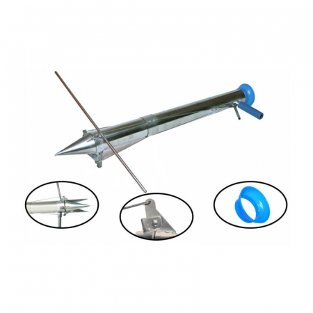 Unelte altoit, legat, plantat - Plantator rasaduri Micul Fermier inox