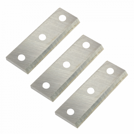 Mori si tocatoare - Set 3 cutite laterale 10.5x3.5 cm pentru tocator crengi