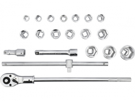 SET CHEI TUBULARE HEXAGONALE 3/4'', 21 BUC [1]