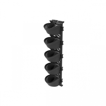 SET GHIVECI PERETE VERTICAL -PERETE 5" (20x15x11cm)×40buc. 16cm/80cm [3]
