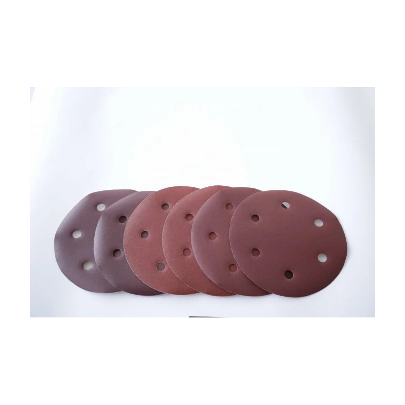 Slefuitoare pereti electrice - Set hartie abraziva 215mm P120 6 gauri, slefuitor