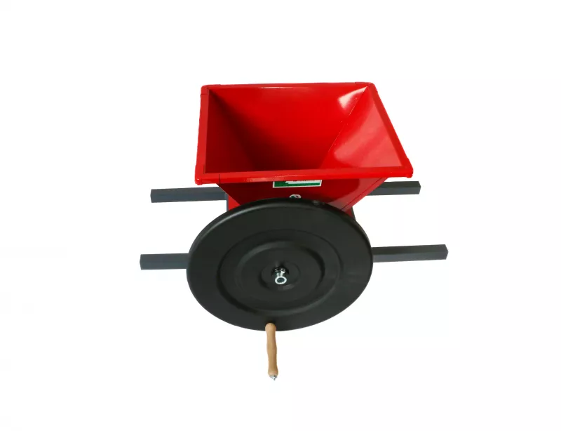 Zdrobitoare si teascuri fructe sau struguri - Zdrobitor struguri manual B-crush.PM, cuva 400x400