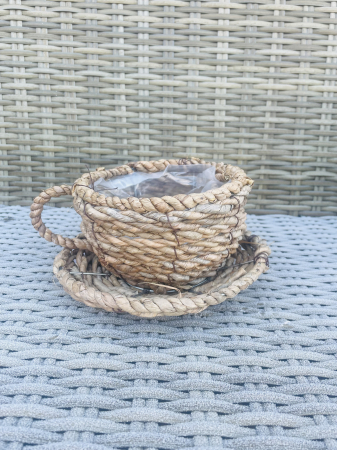 COSURI - Ceasca ratan natur