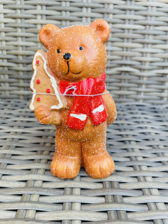 CRACIUN MAGIC - Urs ceramica mare 14 cm