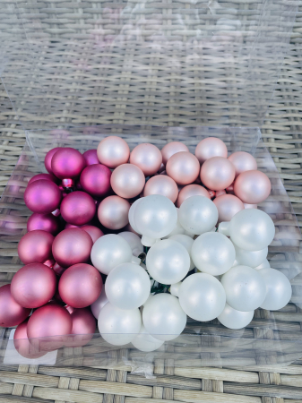 CRACIUN MAGIC - Globuri sticla mix 1