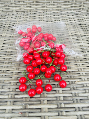 CRACIUN MAGIC - Bobite rosii  2cm