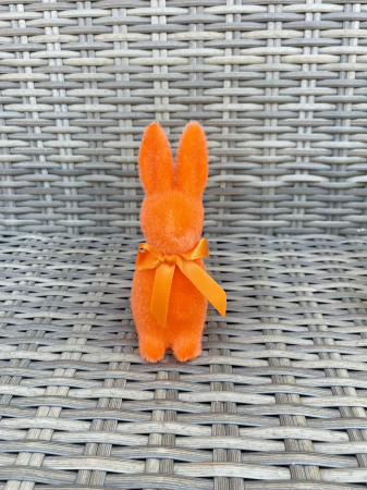 PASTE - Iepure catifea portocaliu 15 cm