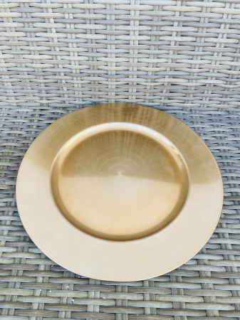 CRACIUN MAGIC - Platou auriu simplu