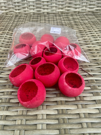 CRACIUN MAGIC - Bell Cup rosu 3-4 cm