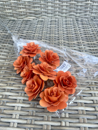 Akacia - Akacia DARK ORANGE 6 cm