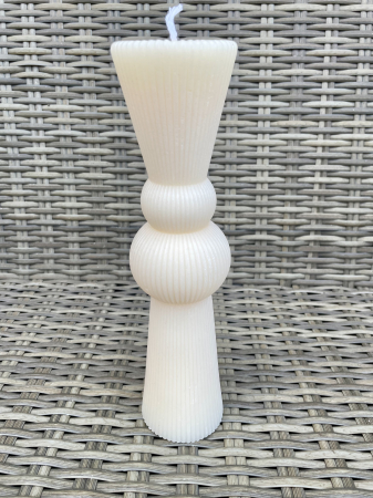 LUMANARI - Lumanare clepsidra Ivory