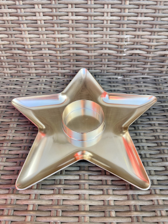 COSURI - Platou stea auriu 31 cm