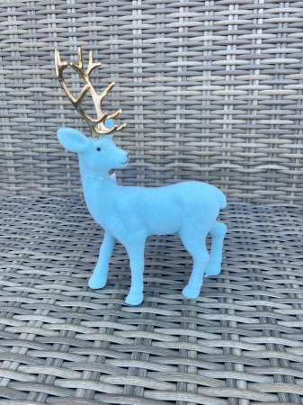 CRACIUN MAGIC - Ren catifea Bleu