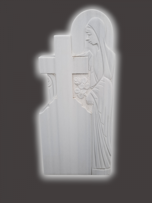 MONUMENT FUNERAR MARMURA ALBA [1]
