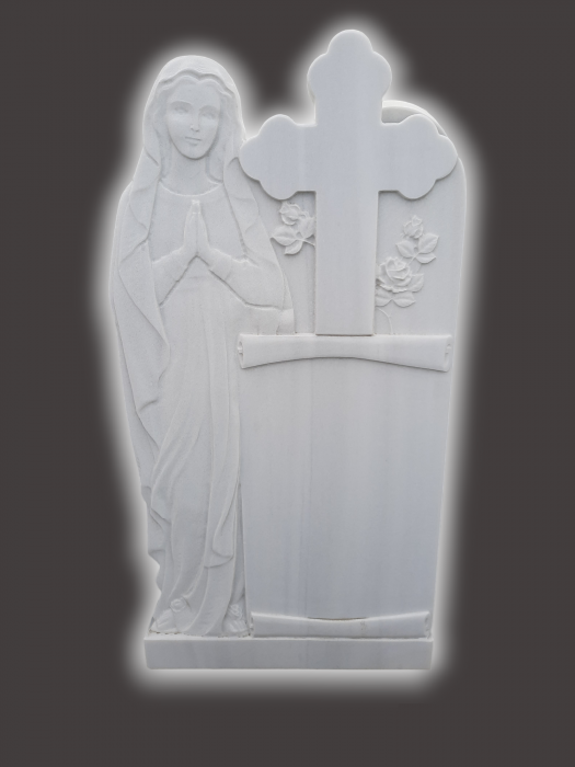 MONUMENT FUNERAR MARMURA ALBA [1]