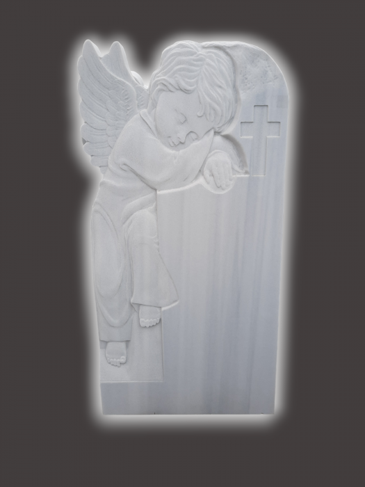 MONUMENT FUNERAR MARMURA ALBA [1]