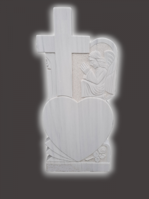 MONUMENT FUNERAR MARMURA ALBA [1]