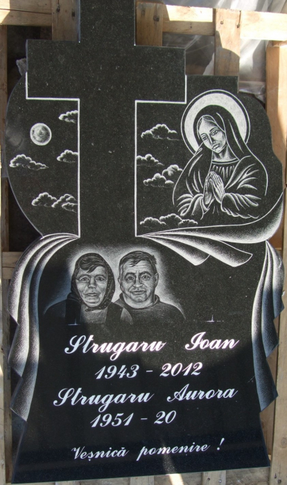 MONUMENT FUNERAR GRANIT NEGRU [4]