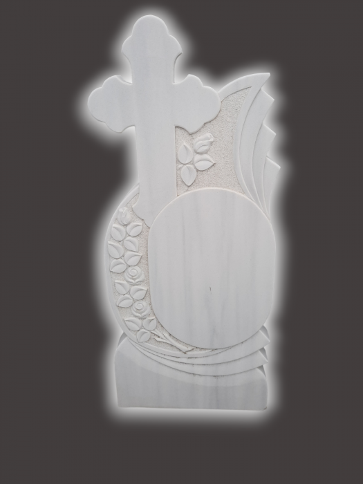 MONUMENT FUNERAR MARMURA ALBA [1]