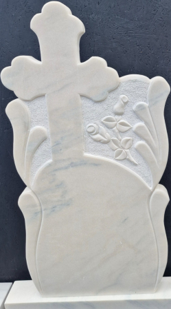 Cruci Marmura - MONUMENT FUNERAR MARMURA ALBA