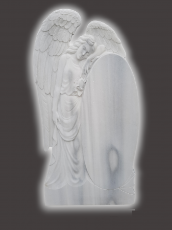 Cruci Marmura - MONUMENT FUNERAR MARMURA ALBA