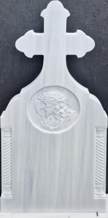 Cruci Marmura - MONUMENT FUNERAR MARMURA ALBA