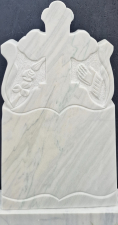 Cruci Marmura - MONUMENT FUNERAR MARMURA ALBA