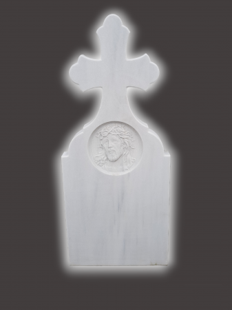 Cruci Marmura - MONUMENT FUNERAR MARMURA ALBA