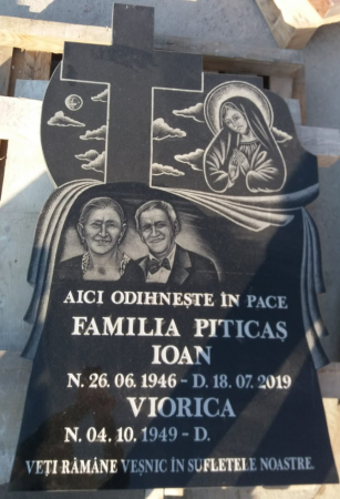 MONUMENT FUNERAR GRANIT NEGRU [4]