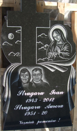 MONUMENT FUNERAR GRANIT NEGRU [3]