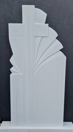 Cruci Marmura - MONUMENT FUNERAR MARMURA ALBA