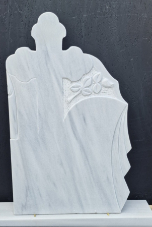 Cruci Marmura - MONUMENT FUNERAR MARMURA ALBA