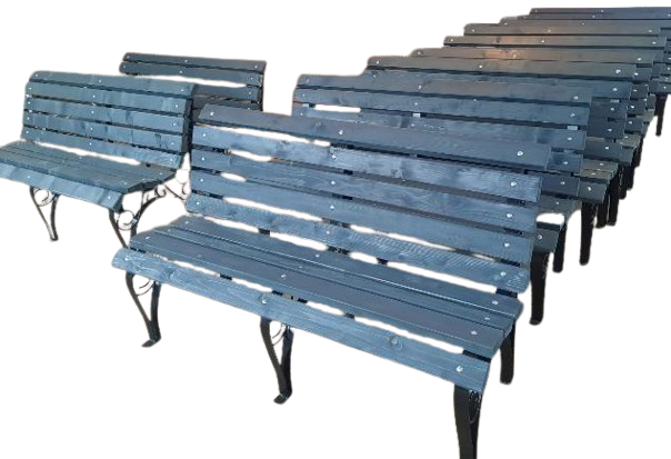 Banca parc fara cotiera diverse modele 180 cm [3]