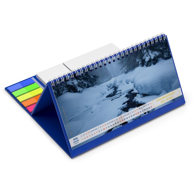 Calendar de birou cu notite repozitionabile DM202 Albastru Horia Bogdan [1]