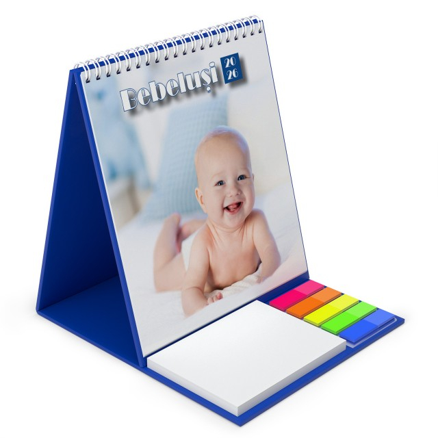Calendar de birou cu notite repozitionabile DM203 Bebelusi [1]
