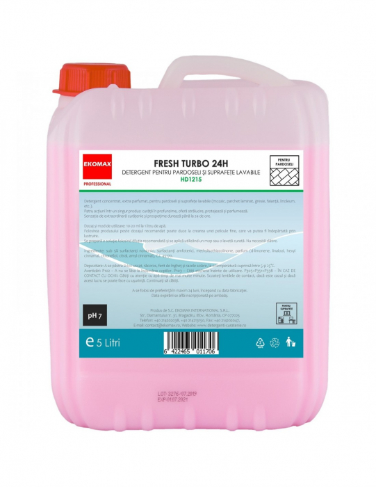 Fresh Turbo 24H detergent pardoseli canistra 5 litri [1]