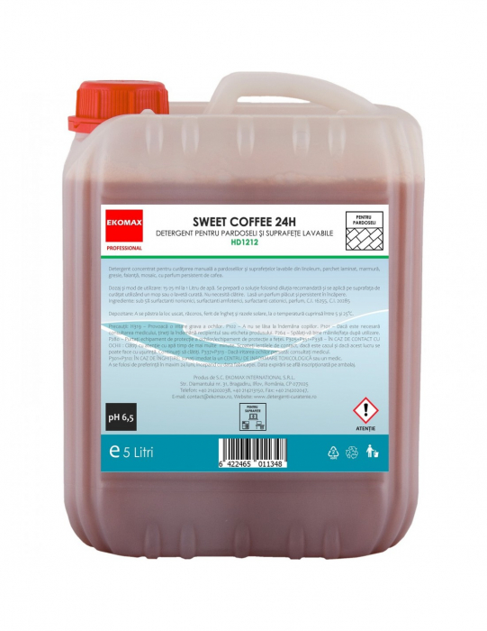 Sweet Coffee 24H detergent pardoseli canistra 5 litri [1]