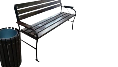 Mobilier stradal / exterior - BANCA EXTERIOR CU COTIERE L=180cm