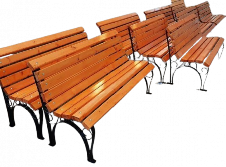 Mobilier stradal / exterior - Banca parc fara cotiera diverse modele 180 cm