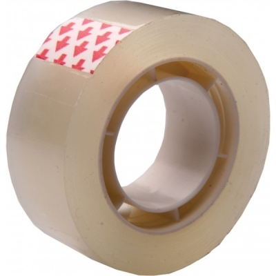 Accesorii de Birou - BANDA ADEZIVA TRANSPARENTA 19 X 33 tesa- 6 BUC