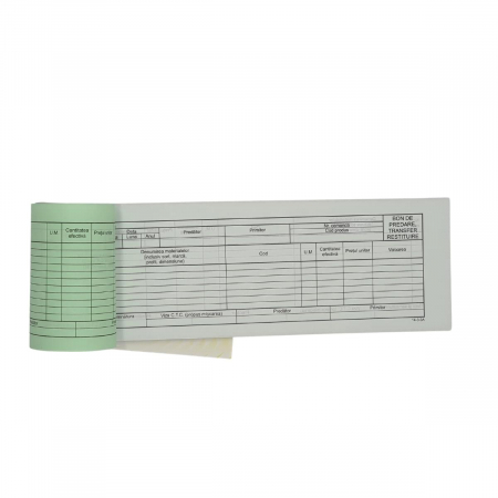 Tipizate - Bon de predare transfer restituire autocopiativ / Bon consum- 2 buc