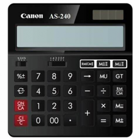 Aparatura birou - CALCULATOR CANON AS-2400 14 DIGITI- 1 buc; Marker permanent- 1 buc