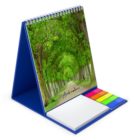 Agende & Calendare - Calendar de birou cu notite repozitionabile DM203 Aleile Naturii