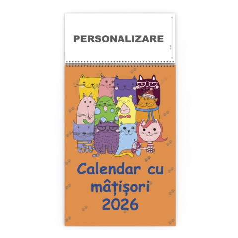Agende & Calendare - Calendar de perete cu imagini MATISORI