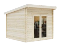 Mobilier stradal / exterior - CASA DE GRADINA DIN  LEMN 300X300X320CM