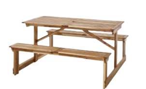 Mobilier stradal / exterior - MASA EXTERIOR CU BANCUTE